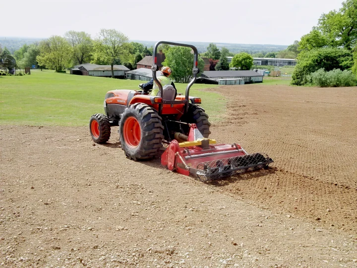 Grass seeding