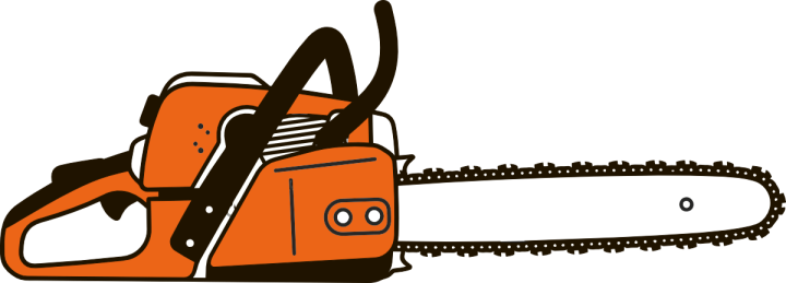 Chainsaw graphic