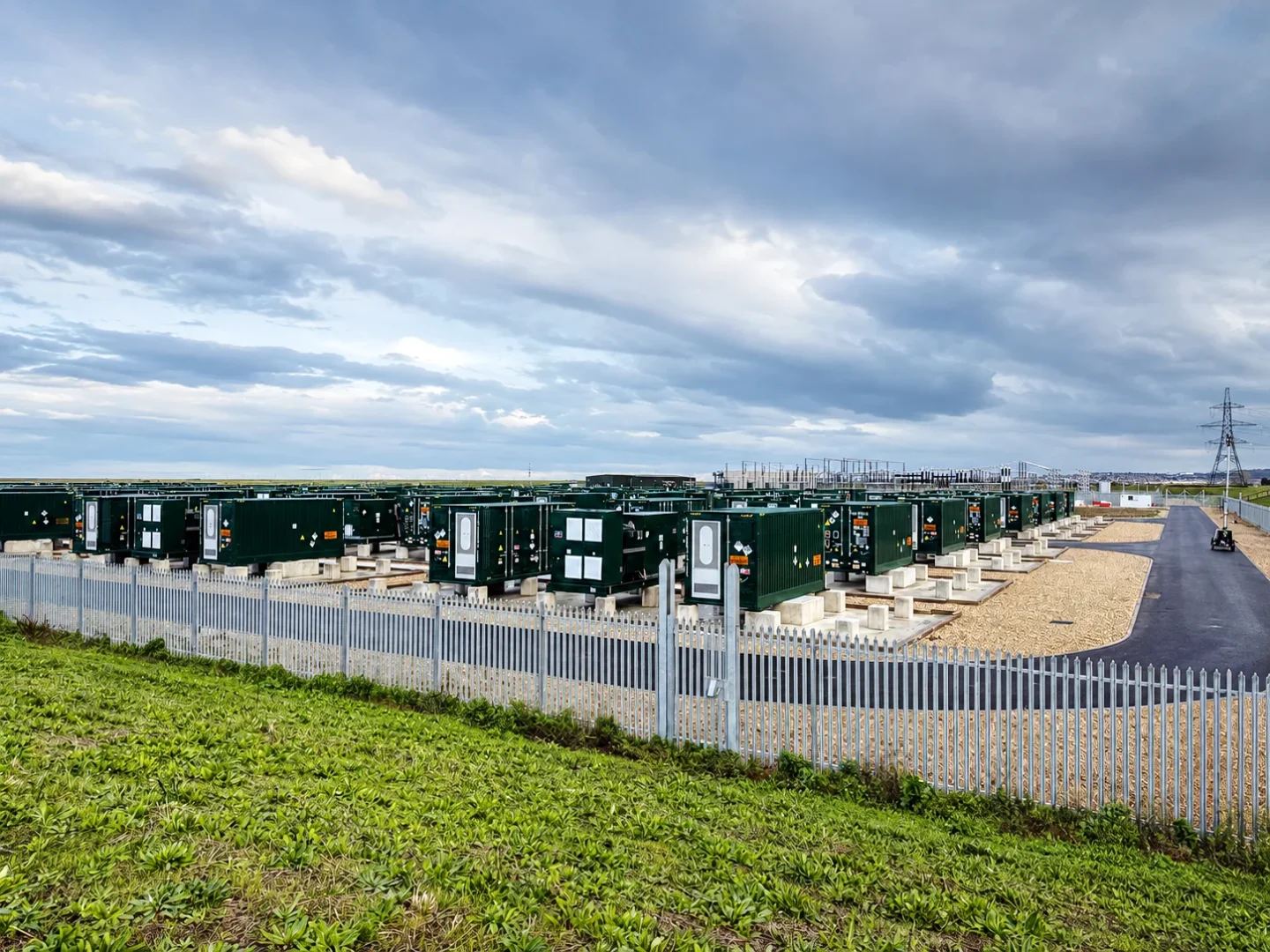 Solar farm fencing