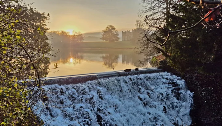 Sherborne Castle weir